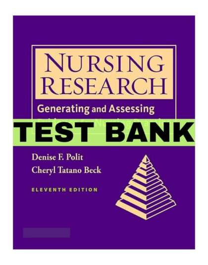 Nursing Research 11th Edition test bank