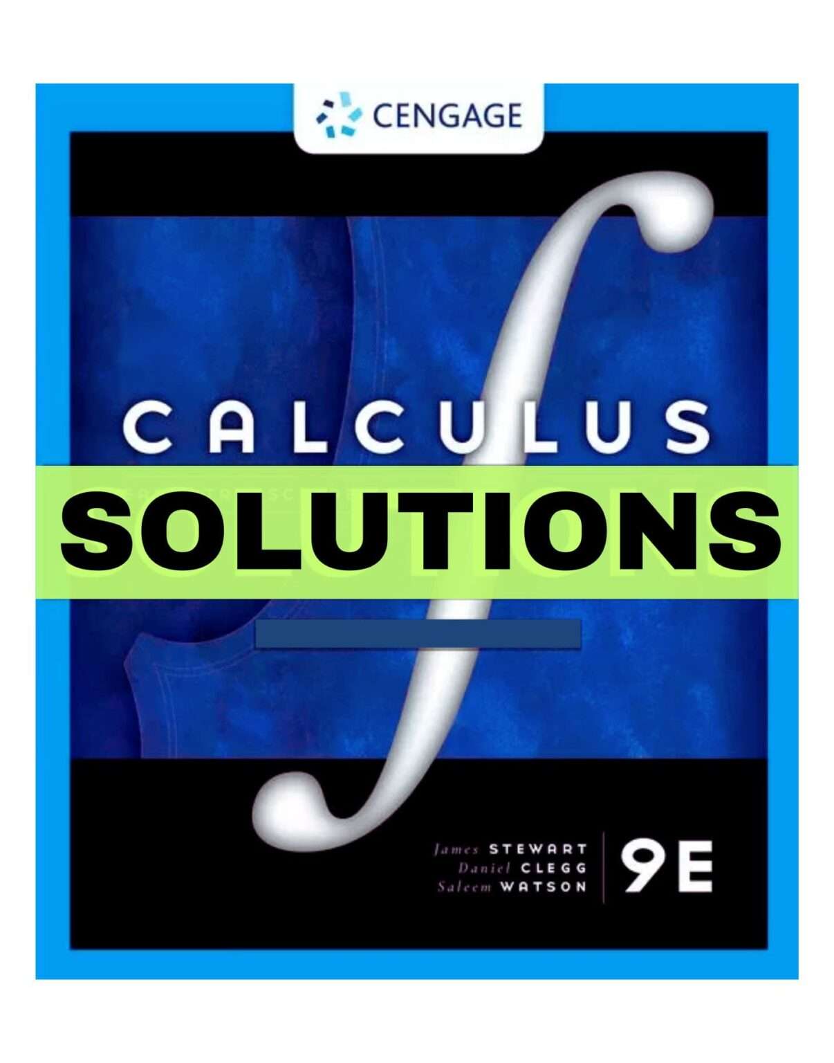 Solutions Manual for Calculus Early Transcendentals 9th Edition - NARDAB