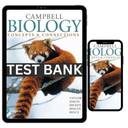 Complete Test Bank Biology Concepts & Connections 9th