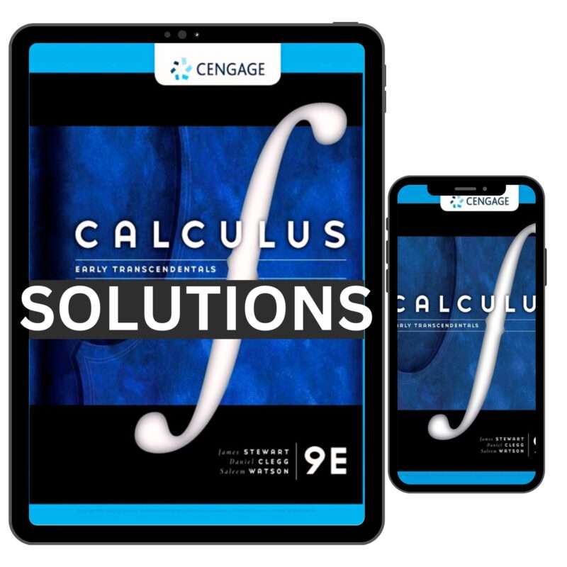 Complete Solutions Manual Calculus Early Transcendentals 9th